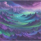 After The Storm: Color Remains - Square Vinyl シール (正面)