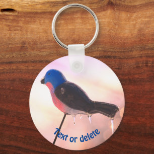 After The Storm Winter Nature Personalized キーホルダー