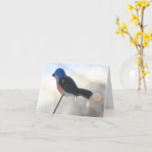 After The Storm Winter Nature Photography Note カード (黄色い花)