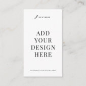 Aftercare Business Card Printing 3.5x2" 名刺 (正面)