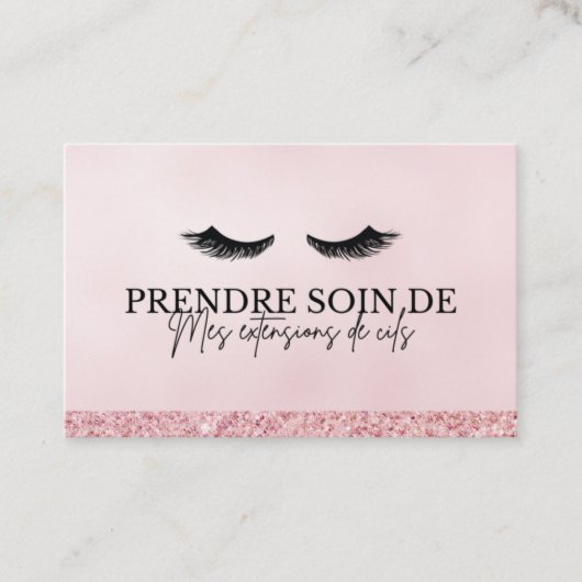 AFTERCARE CILS 名刺 (正面)