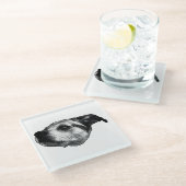 Afterglow Dot Sip — Terrier ガラスコースター (アングル)