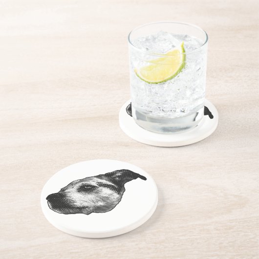 Afterglow Dot Sip — Terrier コースター (側面)