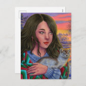 "Afterglow" postcard シーズンポストカード (正面/裏面)