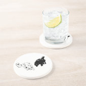 Afterglow Table Hush — Retriever Duo コースター (側面)