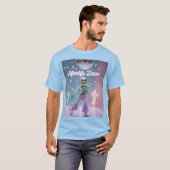 Afterlife Disco – Groovy Skeleton Dance in Pastel  Tシャツ (正面フル)