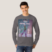 Afterlife Disco – Groovy Skeleton Dance in Pastel  Tシャツ (正面フル)