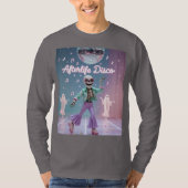Afterlife Disco – Groovy Skeleton Dance in Pastel  Tシャツ (正面)
