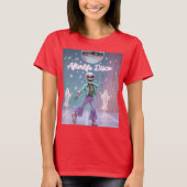 Afterlife Disco Groovy Skeleton Dance in Pastel Tシャツ (正面)