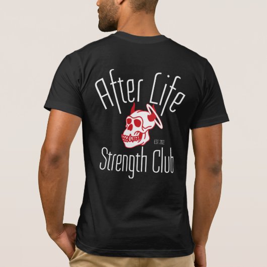 AfterLife Tシャツ (裏面)
