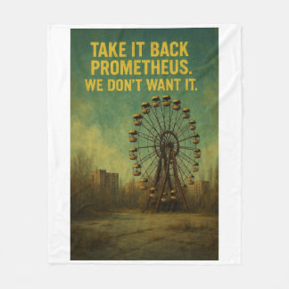 Aftermath of Reactor 4 フリースブランケット