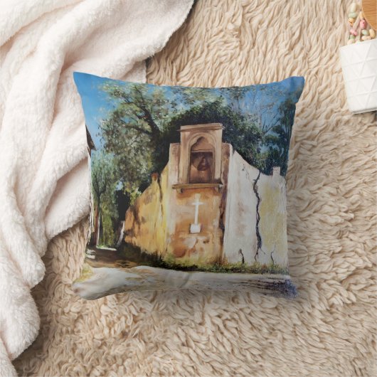 AFTERNOON IN RIMAGGIO / Tuscany View クッション (ブランケット)