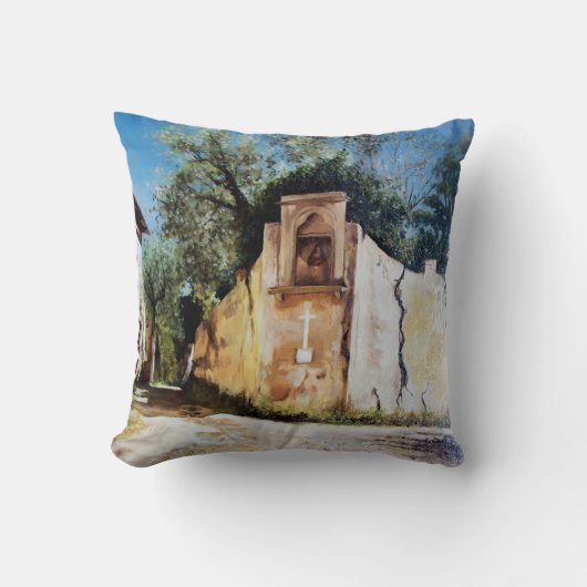 AFTERNOON IN RIMAGGIO / Tuscany View クッション (正面)