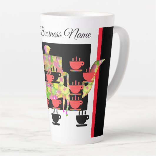 Afternoon Tea  カフェラテマグ (右アングル)