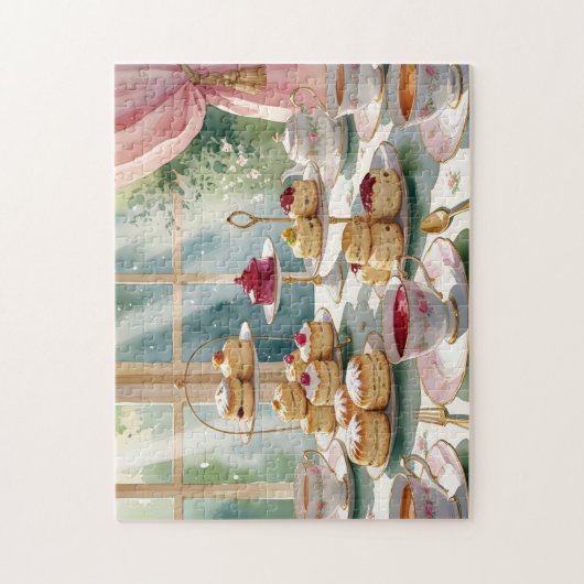 Afternoon Tea ジグソーパズル (縦)