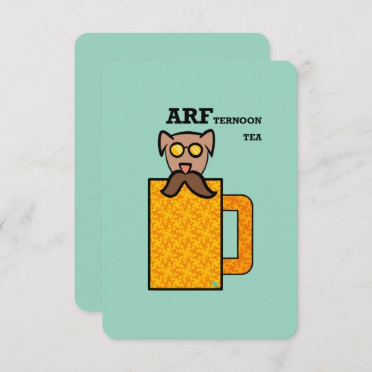 Afternoon Tea Dog (正面/裏面)