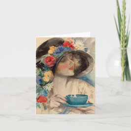 Afternoon Tea - Harrison Fisher カード