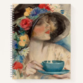 Afternoon Tea - Harrison Fisher ノートブック (正面)