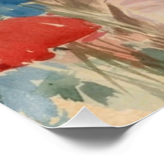 Afternoon Tea - Harrison Fisher ポスター (コーナー)