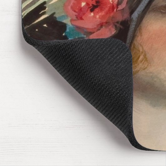 Afternoon Tea - Harrison Fisher マウスパッド (コーナー)