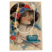 Afternoon Tea - Harrison Fisher ミディアムペーパーバッグ (正面)