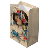 Afternoon Tea - Harrison Fisher ミディアムペーパーバッグ (裏面アングル)