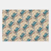 Afternoon Tea - Harrison Fisher ラッピングペーパーシート (正面3)