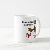AG-あなたの内部の間抜け-ガチョウ解放して下さい コーヒーマグカップ (正面右)