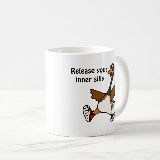 AG-あなたの内部の間抜け-ガチョウ解放して下さい コーヒーマグカップ (正面右)