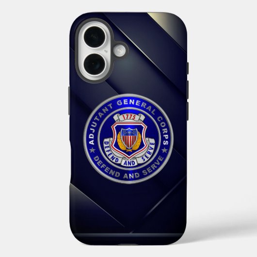 AG アジャutantゼネラル コー Case-Mate iPhoneケース (裏面)