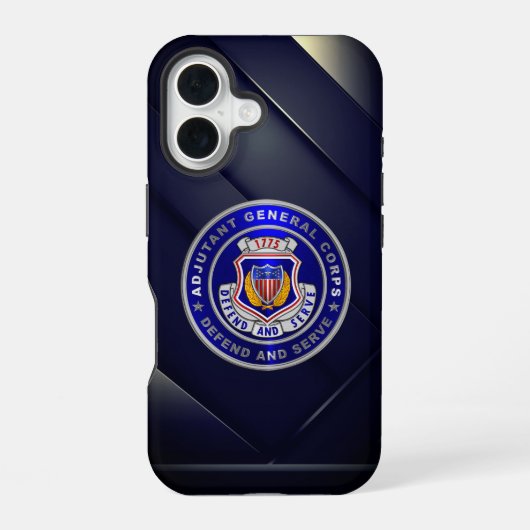 AG アジャutantゼネラル コー iPhone 16ケース (裏面)
