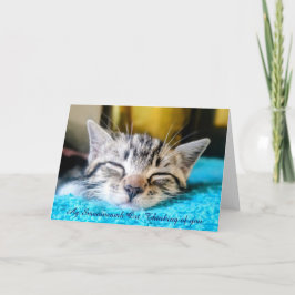 Ag Smaoineamh Ort考え's of you Fold card カード