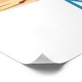 Agadir Travel Print Wall Art Agadir Wall Hanging ポスター (角)