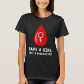 Against Female Genital Mutilation Stop FGM Solidar Tシャツ (正面)