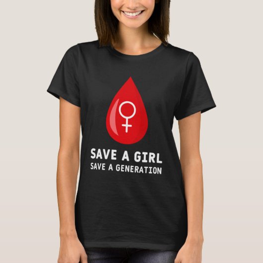 Against Female Genital Mutilation Stop FGM Solidar Tシャツ (正面)