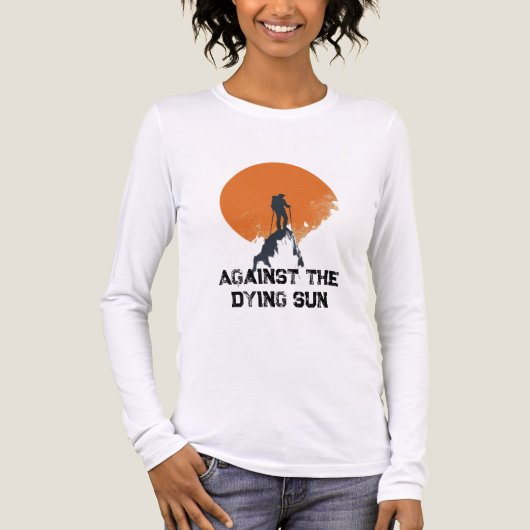Against the Dying Sun, Sanding with the Sun Peak トライブレンドTシャツ (正面)