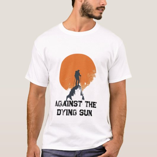 Against the Dying Sun, Sanding with the Sun Peak  Tシャツ (正面)