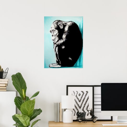 against the Wall ポスター (ホームオフィス)