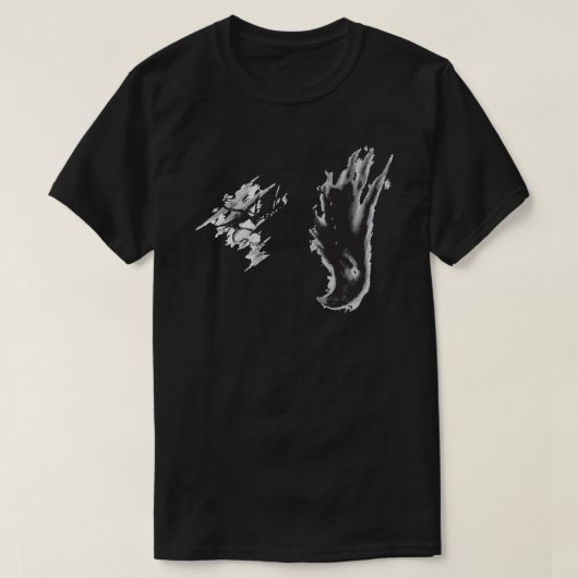 Agalloch – 穀物に対する灰v1 tシャツ (デザイン正面)