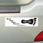 Aganaの挽肉料理家のハリアーのbummperのステッカー バンパーステッカー (車上)