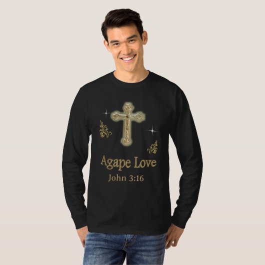 AGAPE LOVE Tシャツ (正面フル)
