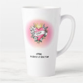 Agape Love Tattoo Graffiti カフェラテマグ (右)