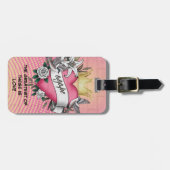 Agape Love Tattoo Graffiti ラゲッジタグ (正面横)