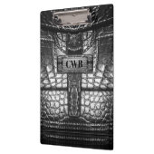 Agartarset Cool Retro Beautiful Monogram クリップボード (左)