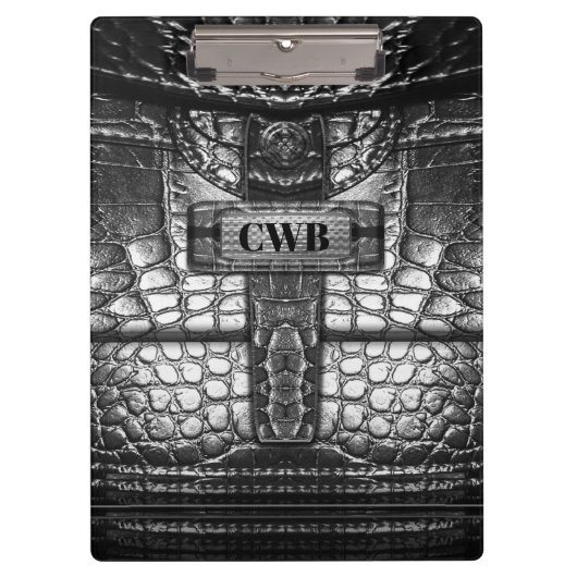 Agartarset Cool Retro Beautiful Monogram クリップボード (正面)