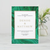 agateコレクション アマゾングリーン ご招待 招待状 (スタンド正面)