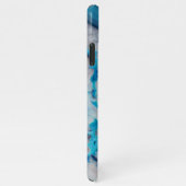 Agateパーソナライズされた手書き名前トレンディーモダン iPhoneケース (右側)