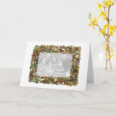 Agateフォトカード カード (黄色い花)