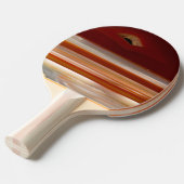 Agateミネラルロック自然写真両面プリント 卓球ラケット (正面アングル)