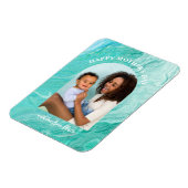 Agate Arched Photo Mother's Day マグネット (左側)